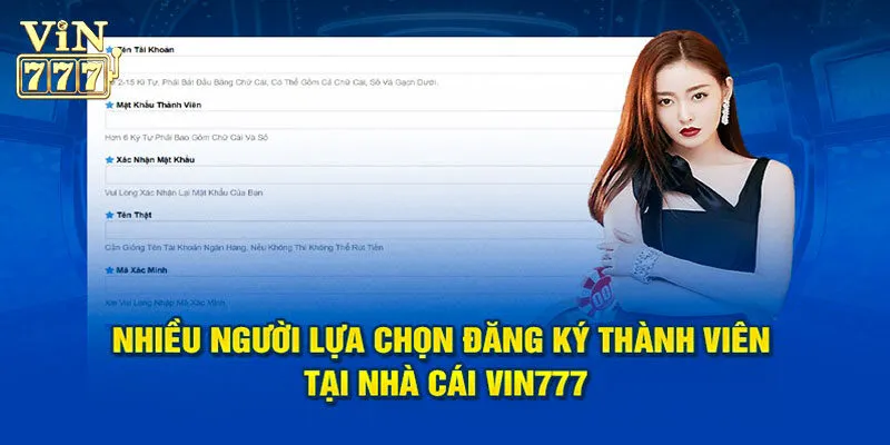 Quy trình tạo acc Vin777 chuẩn cho newbie